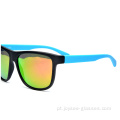 Melhores óculos de óculos lentes agradáveis ​​masculinas Várias formas e óculos de sol de cores